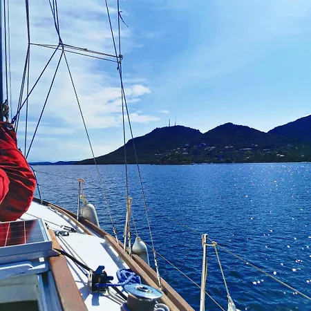 Bådhotel Stlocavoile 2, Seuls A Bord D Un Voilier Dans Le Golfe