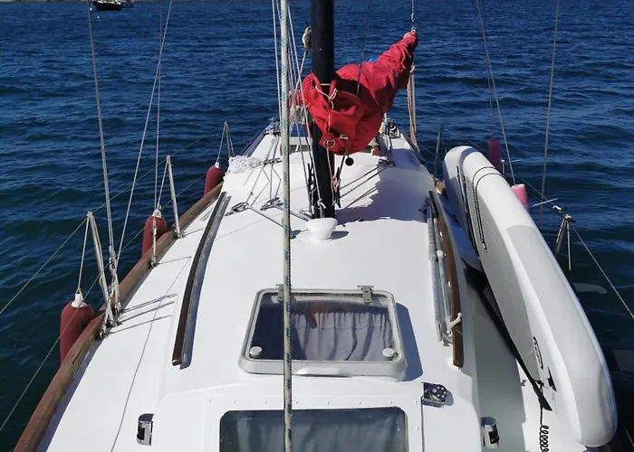 船上ホテル Stlocavoile 2, Seuls A Bord D Un Voilier Dans Le Golfe