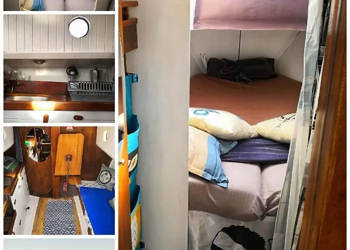 船上ホテル Stlocavoile 2, Seuls A Bord D Un Voilier Dans Le Golfe